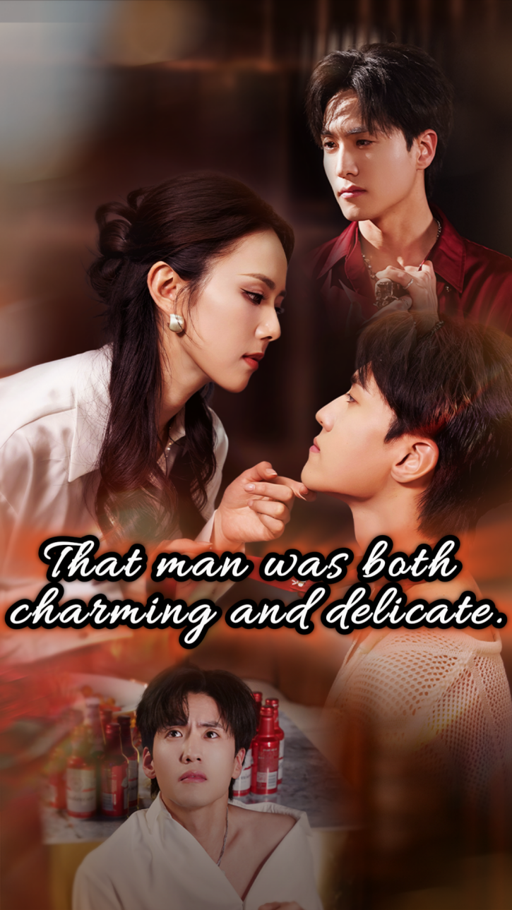 That man was both charming and delicate.