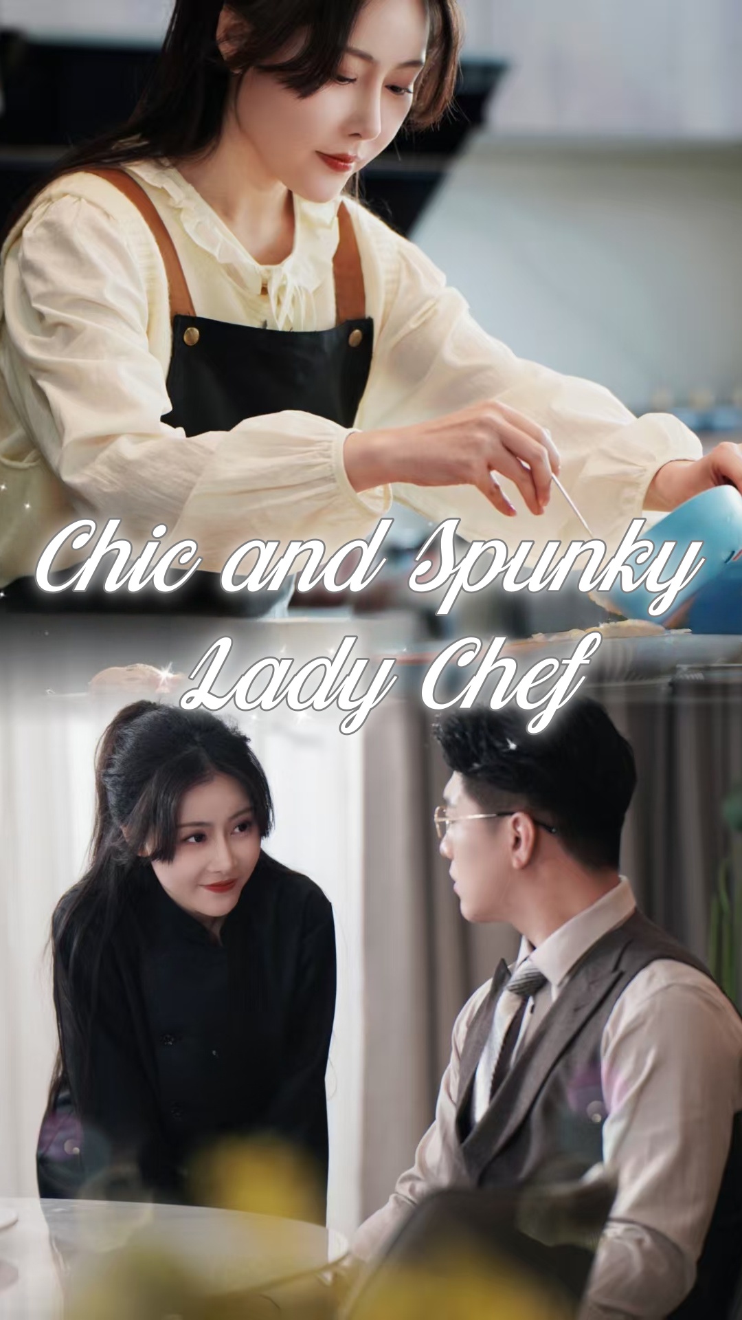 Chic and Spunky Lady Chef