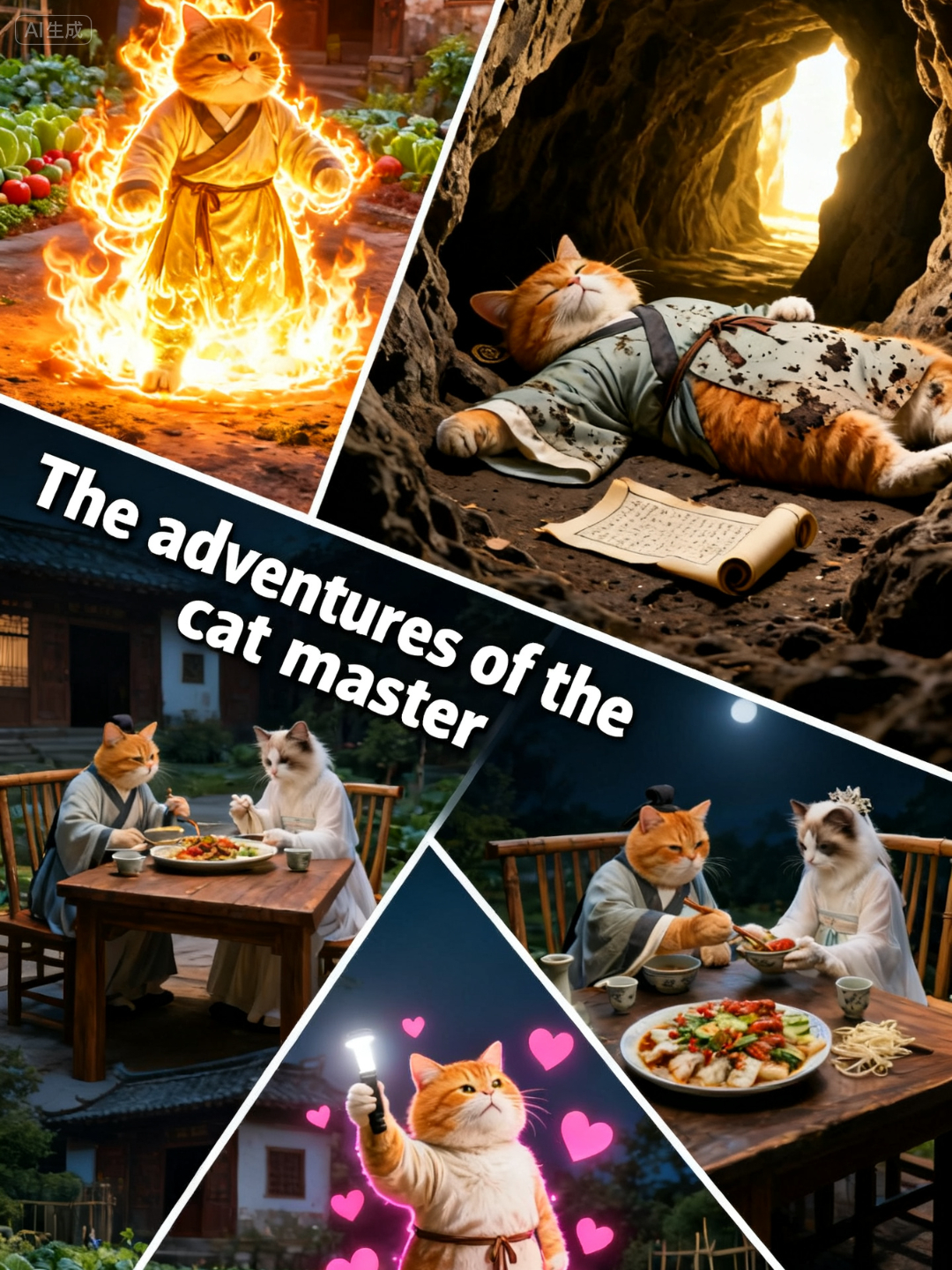 The adventures of the cat master